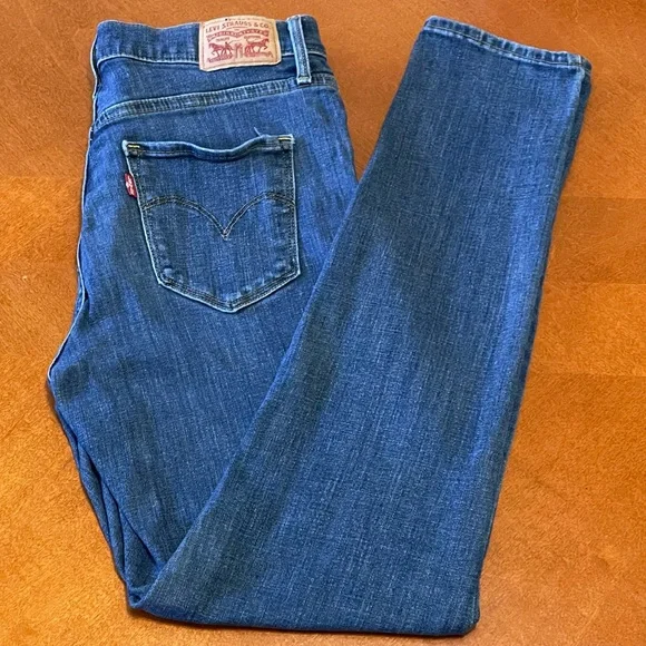 Levi's 311 Shaping Skinny Denim Jean Pants Size 28 - Picture 1 of 14